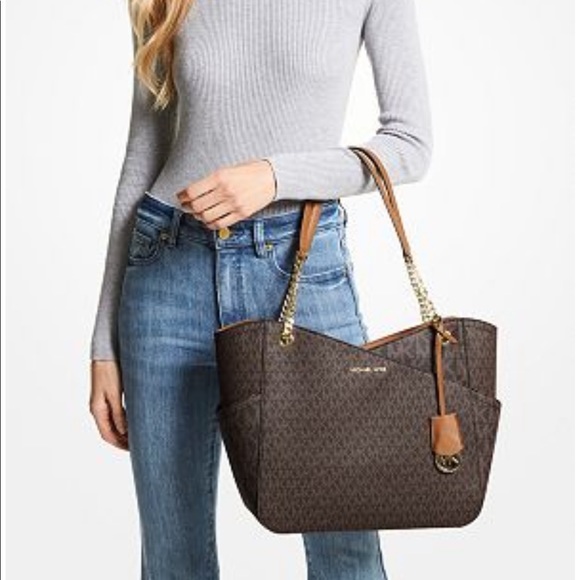 Large logo shoulder bag - Picture 1 of 3